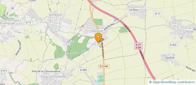 localisation de l'entreprise MONSIEUR DIDIER LEGAY  PROMPSAT