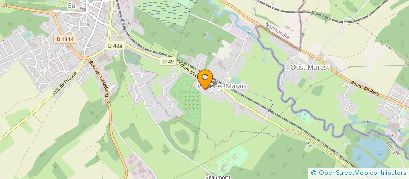 localisation de l'entreprise MONSIEUR DIDIER LEGROUT  PONTS-ET-MARAIS