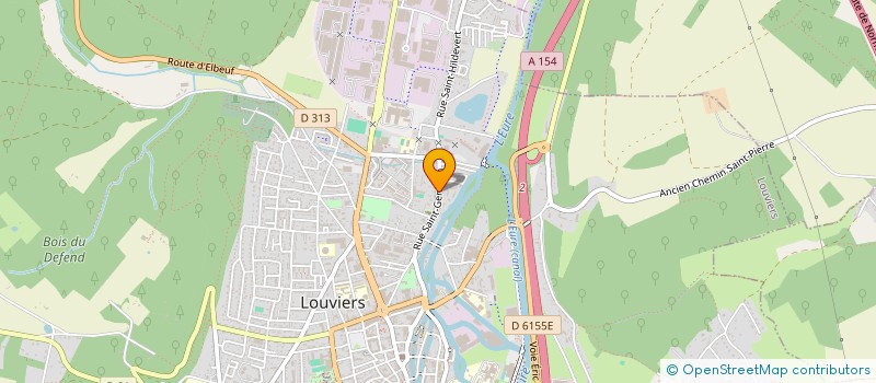 localisation de l'entreprise MONSIEUR DIDIER LEGRUS à LOUVIERS