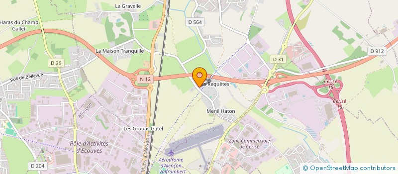 localisation de l'entreprise MONSIEUR DIDIER LEGUEDE à VALFRAMBERT