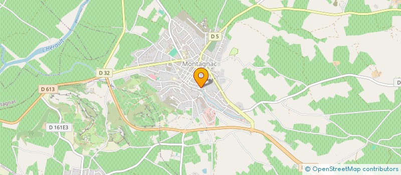 localisation de l'entreprise MONSIEUR DIDIER LEJEUNE  MONTAGNAC