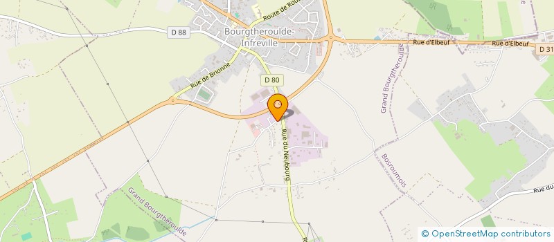 localisation de l'entreprise MONSIEUR DIDIER LEMAITRE  GRAND BOURGTHEROULDE