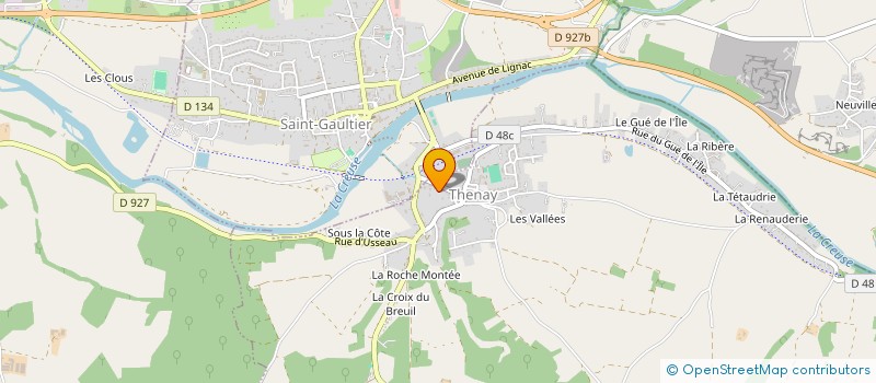 localisation de l'entreprise MONSIEUR DIDIER LEMAN à THENAY