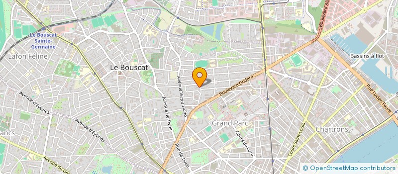 localisation de l'entreprise MONSIEUR DIDIER LEMOINE à LE BOUSCAT