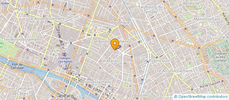 localisation de l'entreprise MONSIEUR DIDIER LENEVEU  PARIS