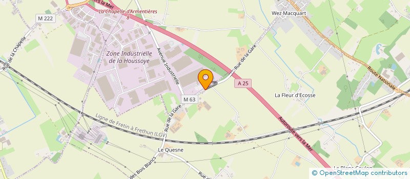 localisation de l'entreprise MONSIEUR DIDIER LENGLART  ENNETIERES-EN-WEPPES