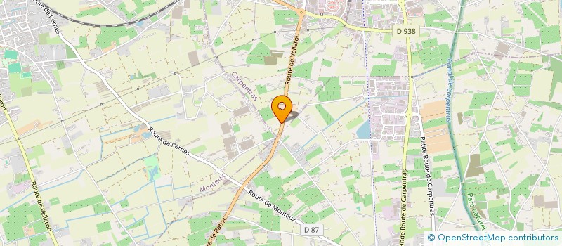 localisation de l'entreprise MONSIEUR DIDIER LEON à CARPENTRAS