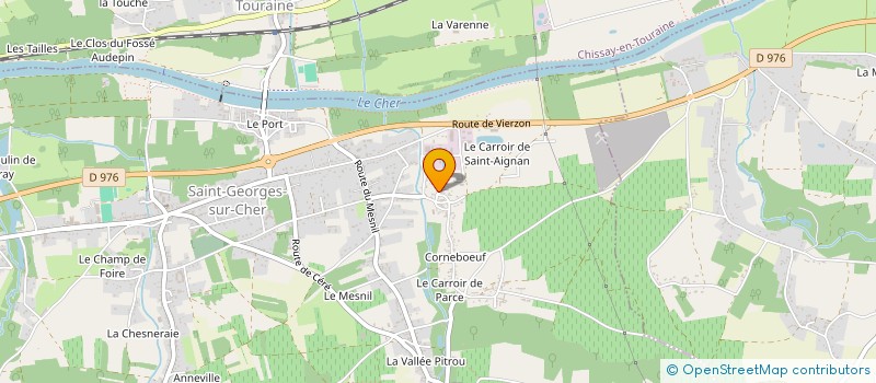localisation de l'entreprise MONSIEUR DIDIER LEPRIEUR à SAINT-GEORGES-SUR-CHER