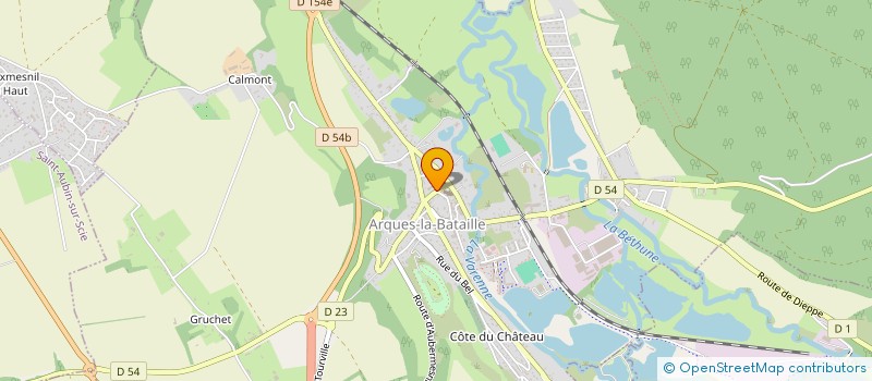 localisation de l'entreprise MONSIEUR DIDIER LEPRONT  ARQUES-LA-BATAILLE