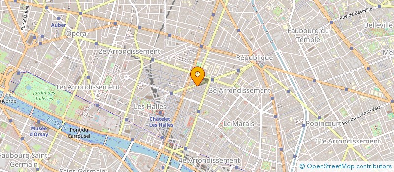 localisation de l'entreprise MONSIEUR DIDIER LEROUX à PARIS