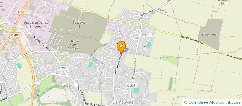 localisation de l'entreprise MONSIEUR DIDIER LEROY  DEMOUVILLE