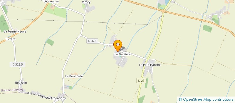 localisation de l'entreprise MONSIEUR DIDIER LEROY à THIMERT-GATELLES
