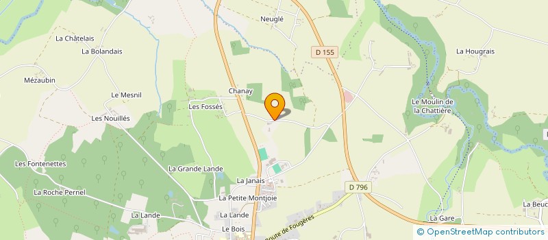localisation de l'entreprise MONSIEUR DIDIER LESAGE à VAL-COUESNON
