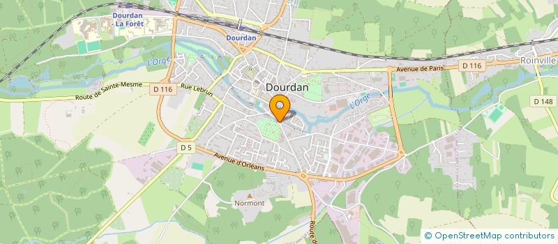 localisation de l'entreprise MONSIEUR DIDIER LESBATS à DOURDAN