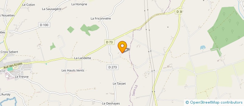 localisation de l'entreprise MONSIEUR DIDIER LESOUEF à CERISY-LA-SALLE