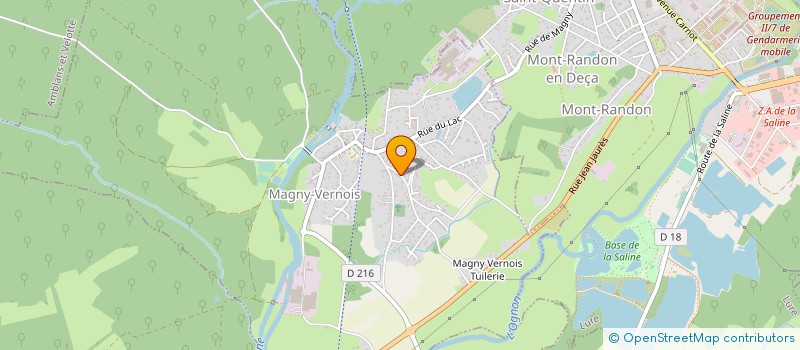 localisation de l'entreprise MONSIEUR DIDIER LETANG  MAGNY-VERNOIS