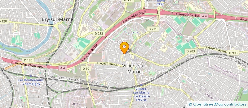 localisation de l'entreprise MONSIEUR DIDIER LETAPIN  VILLIERS SUR MARNE