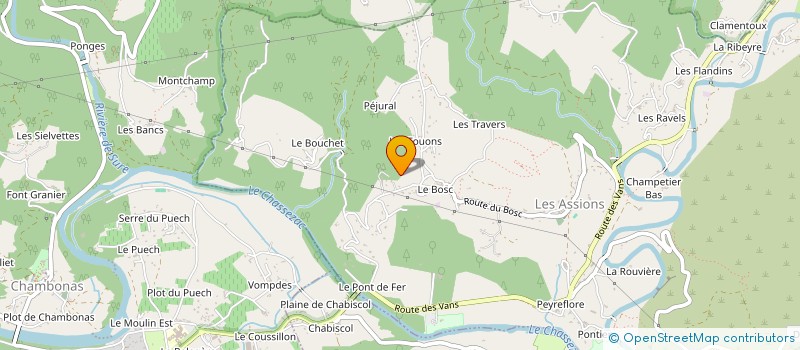 localisation de l'entreprise MONSIEUR DIDIER LETON  LES ASSIONS