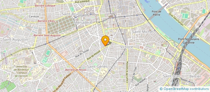 localisation de l'entreprise MONSIEUR DIDIER LEVIGNAT  BORDEAUX