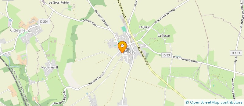 localisation de l'entreprise MONSIEUR DIDIER LEVISTRE à HUGLEVILLE-EN-CAUX