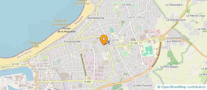 localisation de l'entreprise MONSIEUR DIDIER LEVREL  SAINT-MALO