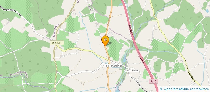 localisation de l'entreprise MONSIEUR DIDIER LEZEAU  PLEINE-SELVE