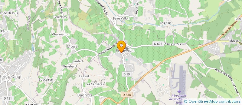 localisation de l'entreprise MONSIEUR DIDIER LIETS  FRONTENAS