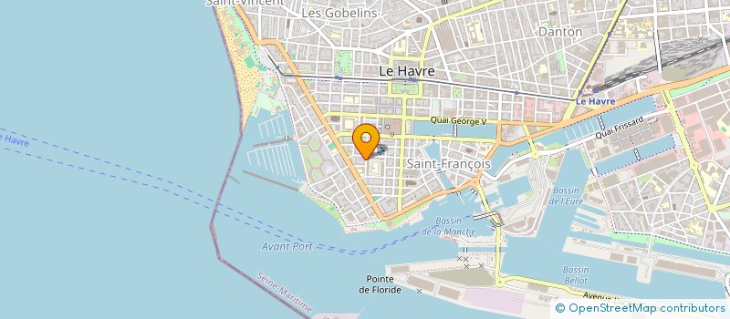 localisation de l'entreprise MONSIEUR DIDIER LINQUIER  LE HAVRE