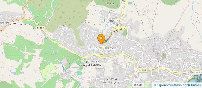 localisation de l'entreprise MONSIEUR DIDIER LOCATI à LE LAVANDOU