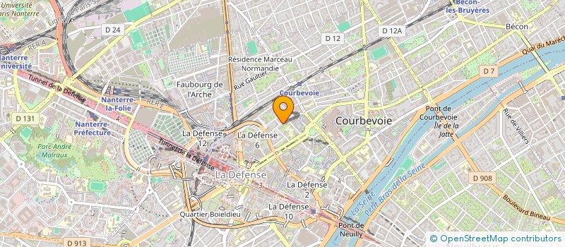 localisation de l'entreprise MONSIEUR DIDIER LOIRE à COURBEVOIE