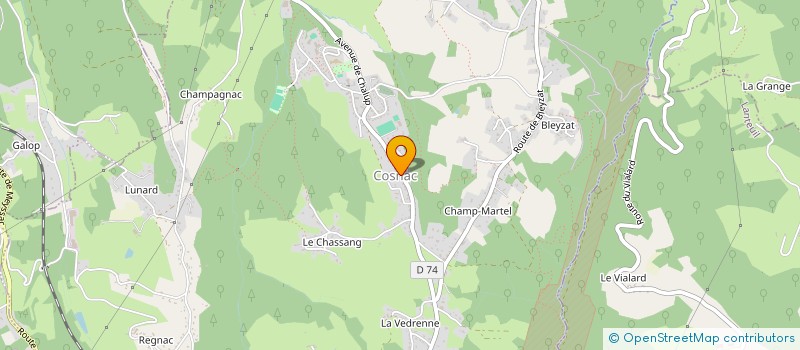 localisation de l'entreprise MONSIEUR DIDIER LORENZO  BRIGNAC-LA-PLAINE