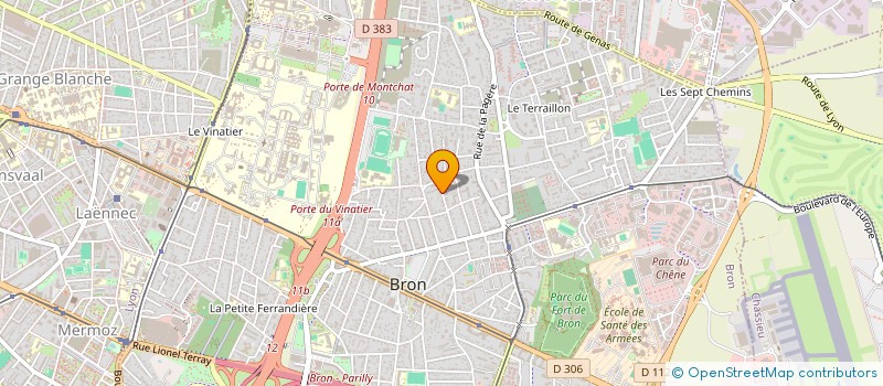 localisation de l'entreprise MONSIEUR DIDIER LOUIS MICHEL THAVEAU  BRON