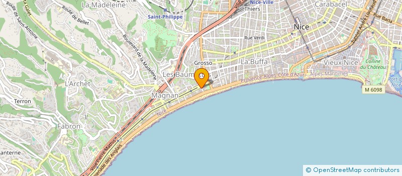 localisation de l'entreprise MONSIEUR DIDIER LOURO à NICE