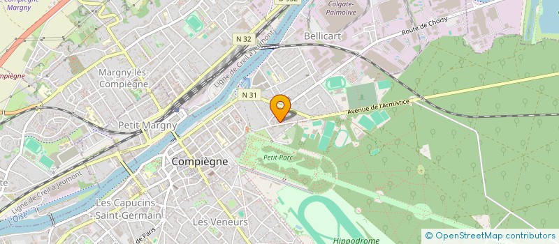 localisation de l'entreprise MONSIEUR DIDIER LOUVIN  COMPIEGNE