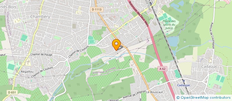 localisation de l'entreprise MONSIEUR DIDIER LUCE  VILLENAVE-D'ORNON