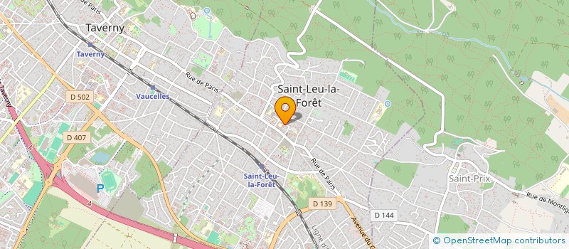 localisation de l'entreprise MONSIEUR DIDIER LUCKX à SAINT-LEU-LA-FORET