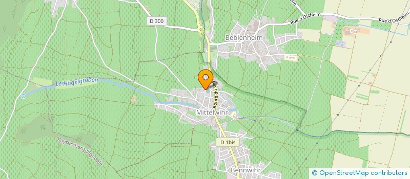 localisation de l'entreprise MONSIEUR DIDIER LUDWIG  MITTELWIHR