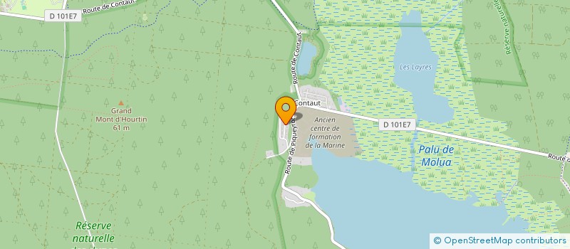 localisation de l'entreprise MONSIEUR DIDIER LULL  HOURTIN