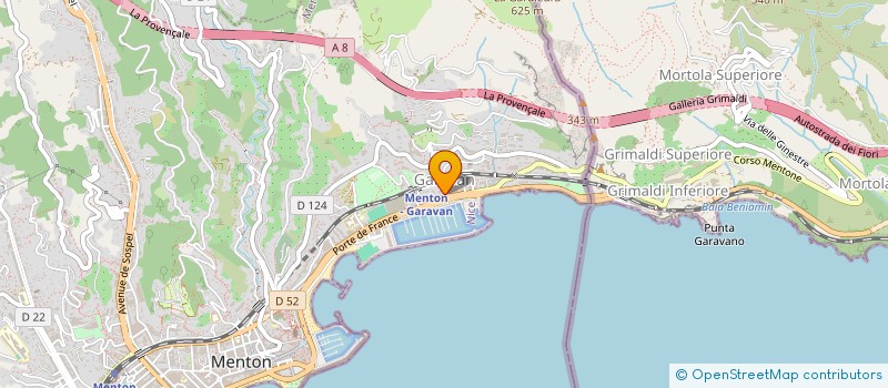 localisation de l'entreprise MONSIEUR DIDIER LUZET à MENTON