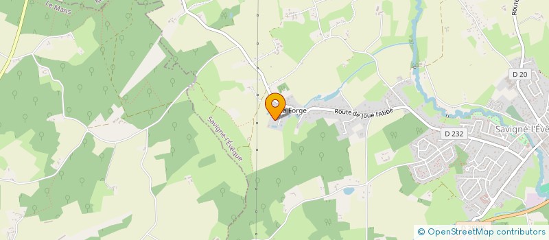 localisation de l'entreprise MONSIEUR DIDIER MADIOT  SAVIGNE-L'EVEQUE