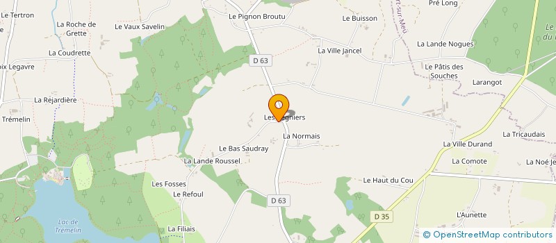 localisation de l'entreprise MONSIEUR DIDIER MAGISSON  IFFENDIC