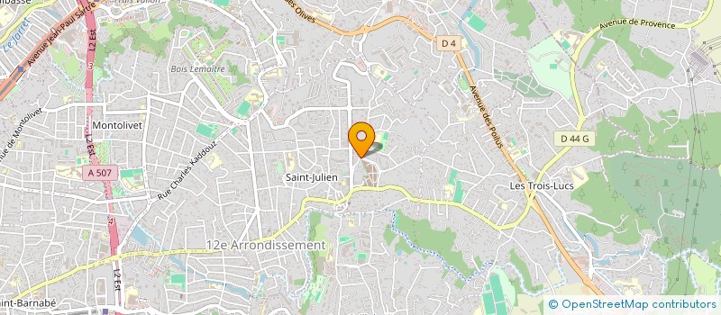 localisation de l'entreprise MONSIEUR DIDIER MAGLIONE à ALLAUCH