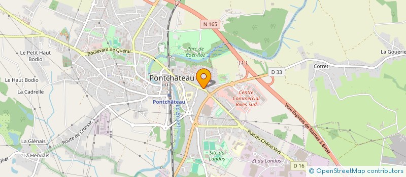 localisation de l'entreprise MONSIEUR DIDIER MAHE  PONTCHATEAU