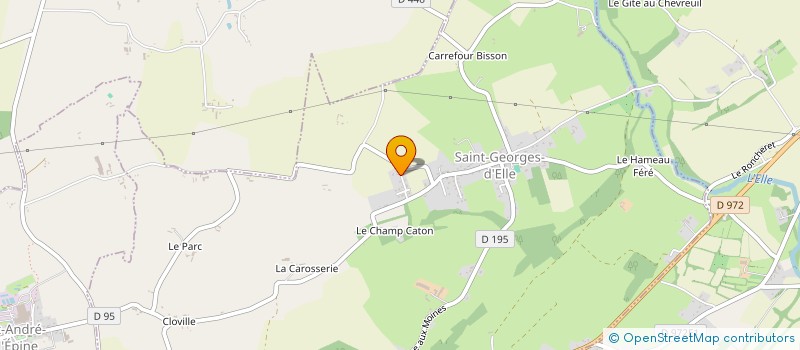localisation de l'entreprise MONSIEUR DIDIER MAIGNAN  SAINT-GEORGES-D'ELLE