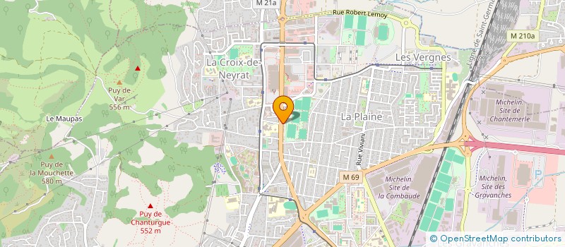 localisation de l'entreprise MONSIEUR DIDIER MALOT  CLERMONT-FERRAND