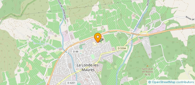 localisation de l'entreprise MONSIEUR DIDIER MANAUDIER  LA ROQUEBRUSSANNE