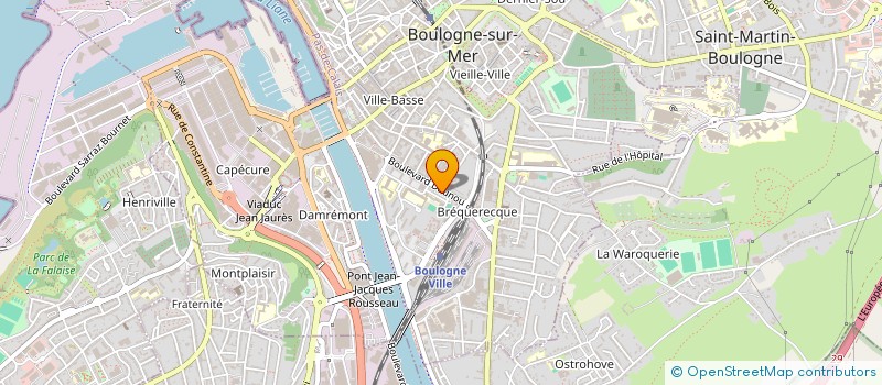 localisation de l'entreprise MONSIEUR DIDIER MARCEL-FOURRIER à BOULOGNE-SUR-MER