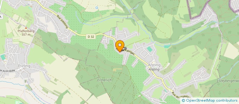 localisation de l'entreprise MONSIEUR DIDIER MARCEL KIEFFER  ALSTING