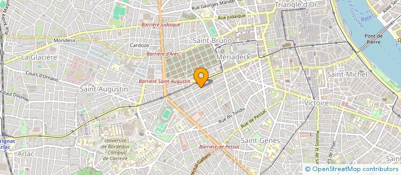 localisation de l'entreprise MONSIEUR DIDIER MARCHAL  BORDEAUX