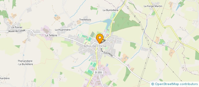 localisation de l'entreprise MONSIEUR DIDIER MARCHANDET à ATHIS-VAL DE ROUVRE